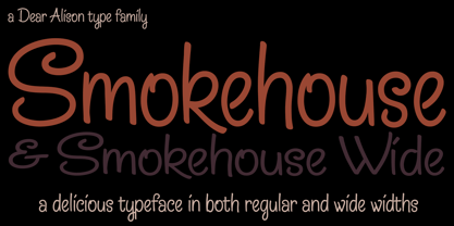 Smokehouse Font Poster 1