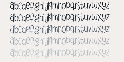 ZP Dapplegrim Font Poster 3