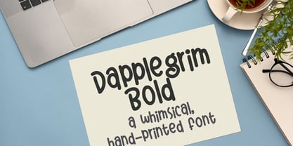 ZP Dapplegrim Font Poster 8
