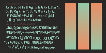 Ceganf Font Poster 13