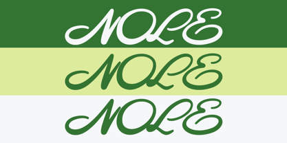 Rushmark Font Poster 3