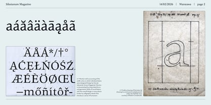 Silesianum Font Poster 2