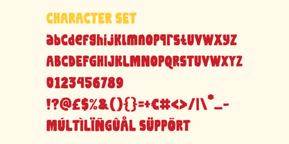 Nibblo Font Poster 5