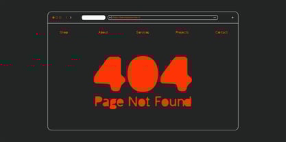 Balium Blur Font Poster 12