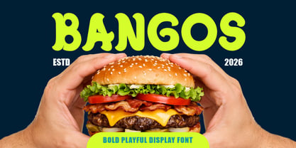 Bangos Font Poster 1