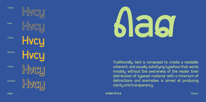 Oravel Font Poster 7