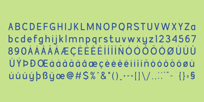 Oravel Font Poster 2