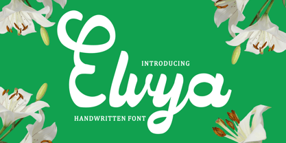 Elvya Font Poster 1