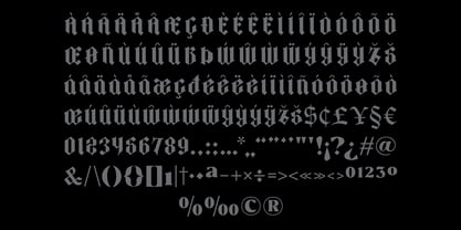 Ethnica Font Poster 9