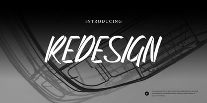 Redesign Font Poster 1