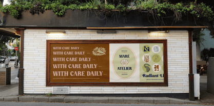 Crafted Pottery Font Poster 12