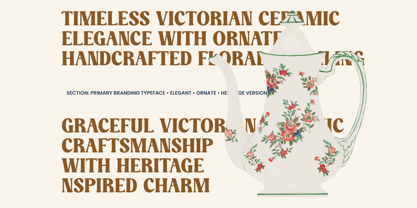 Crafted Pottery Font Poster 6