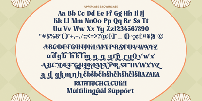 Crafted Pottery Font Poster 15