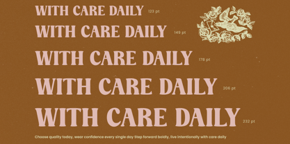 Crafted Pottery Font Poster 4