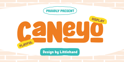 Caneyo Font Poster 1
