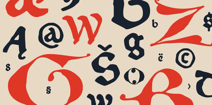Medieval Grammar Font Poster 2