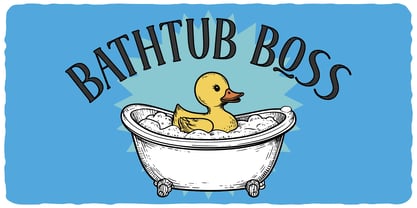 Rubber Duck Font Poster 6