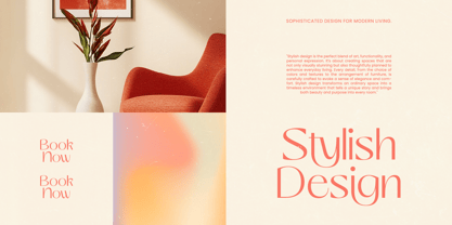 Smyth Kelagon Font Poster 13