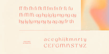 Smyth Kelagon Font Poster 11