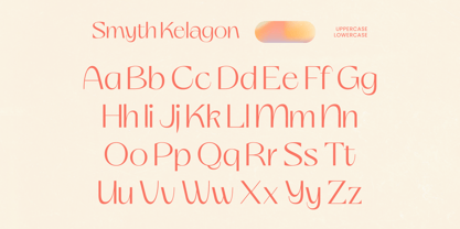 Smyth Kelagon Font Poster 3
