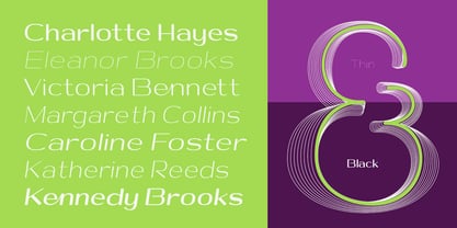 Shiftea Font Poster 8