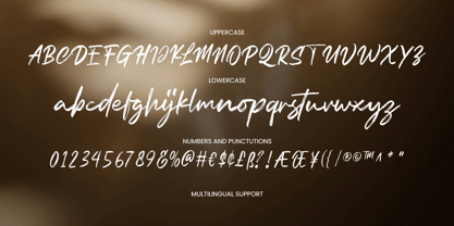 Relsika Font Poster 12