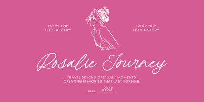 Pinkie Wonderly Font Poster 5