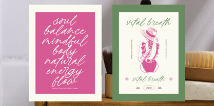 Pinkie Wonderly Font Poster 7