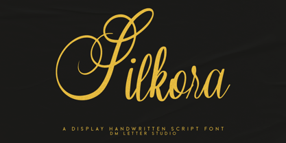 Silkora Font Poster 1