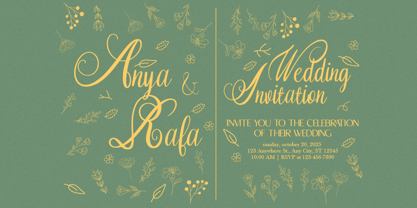 Silkora Font Poster 3