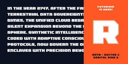 Ranoder Font Poster 10