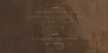 Twilight Kiss Font Poster 10