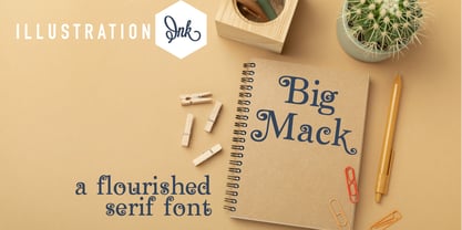 PN Big Mack Font Poster 1