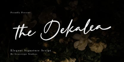 Dekalea Font Poster 1