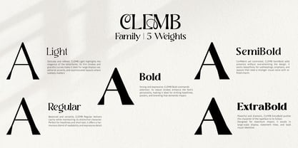Clemb Font Poster 2