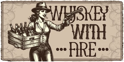 Bootleg Barrels Font Poster 2