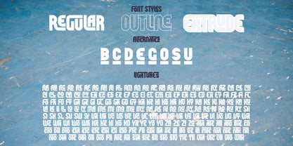 Skatehood Font Poster 5