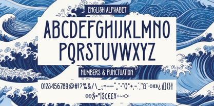 Sailstorm Font Poster 3