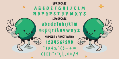 Candy Form Font Poster 5