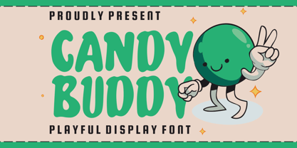 Candy Form Font Poster 1