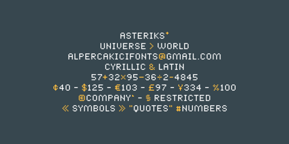 Pixora Font Poster 9