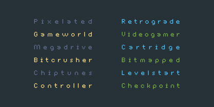 Pixora Font Poster 6