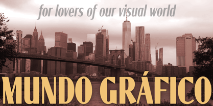 Mundo Grafico Font Poster 9