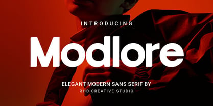 Modlore Font Poster 1