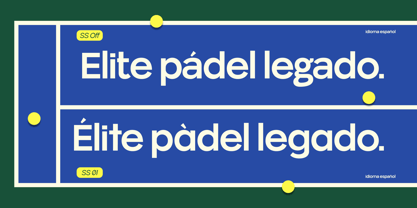 Gopadel Font Poster 5