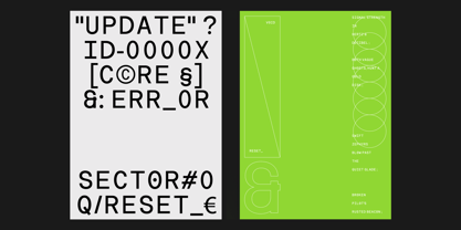 IT Monelix Font Poster 8