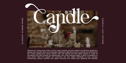 Lovely Paradise Font Poster 5