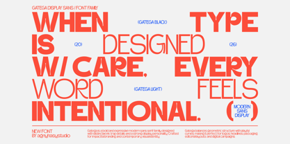 Gatega Font Poster 10