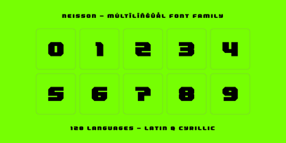 Neisson Font Poster 5