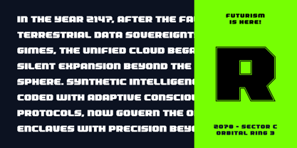 Neisson Font Poster 11